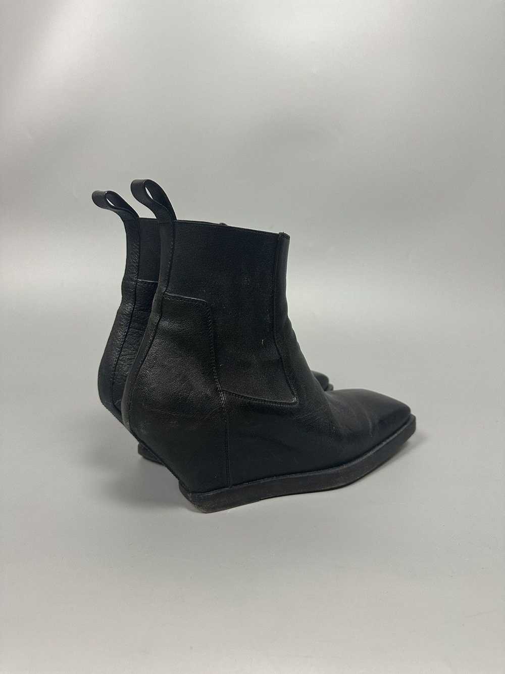 Rick Owens FW19 ‘LARRY’ Square Toed Wedges - image 5