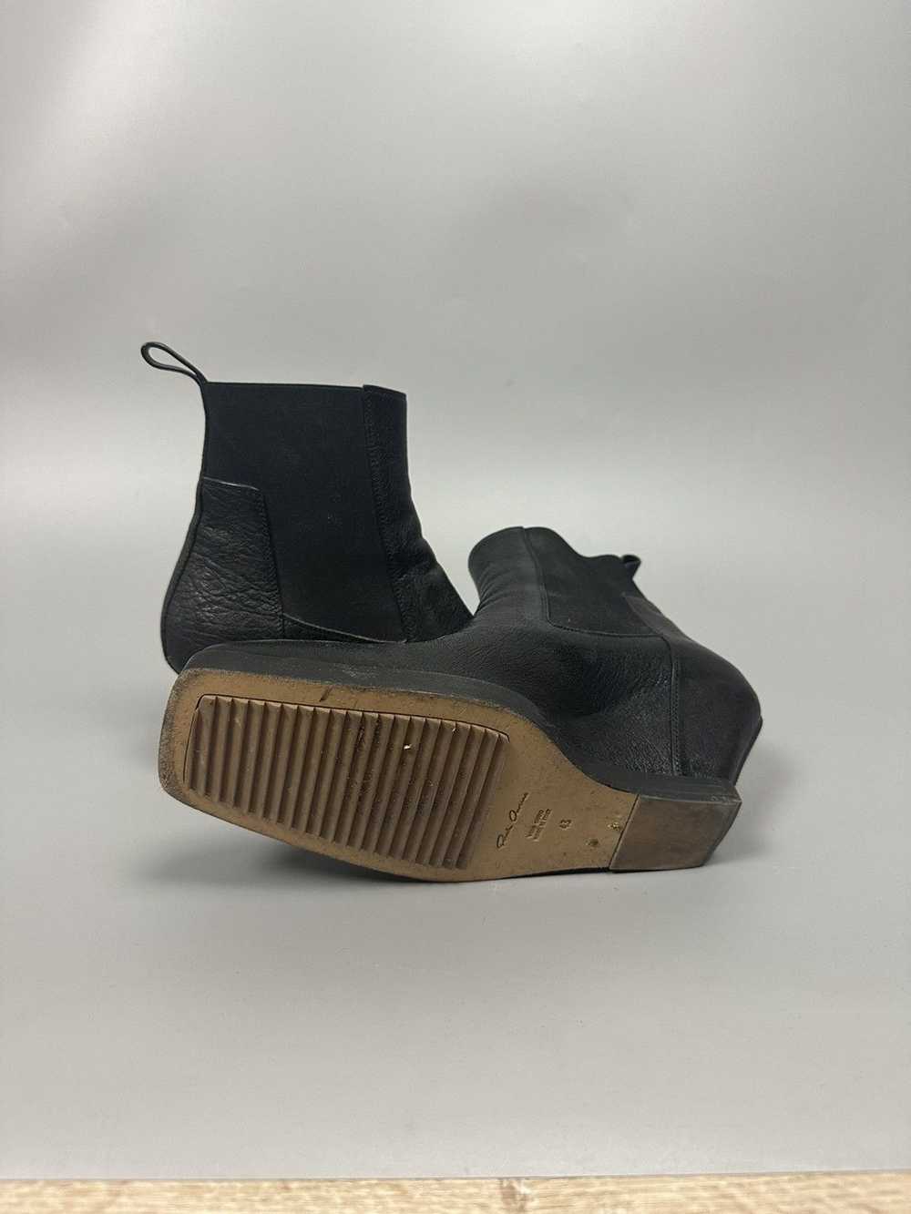 Rick Owens FW19 ‘LARRY’ Square Toed Wedges - image 6