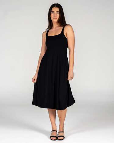 Senita Athletics Empire Midi Dress - Black