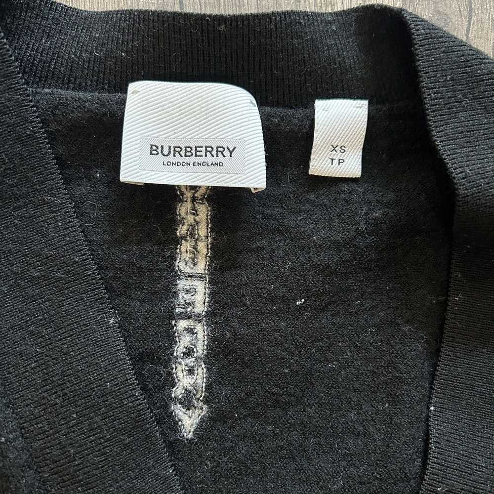 Burberry × Luxury Burberry black woman sweater wi… - image 3