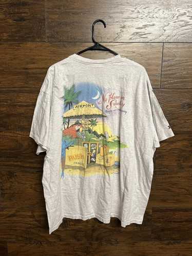 Designer Vtg St. Maarten West Indies T-shirt Parro