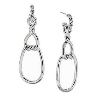 David Yurman Silver earrings - image 1