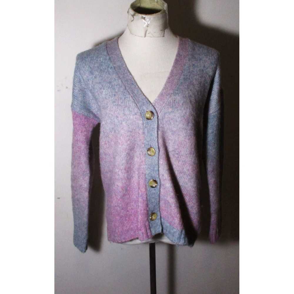 Vintage Luxurious Lavender Plum Cardigan Sweater … - image 1