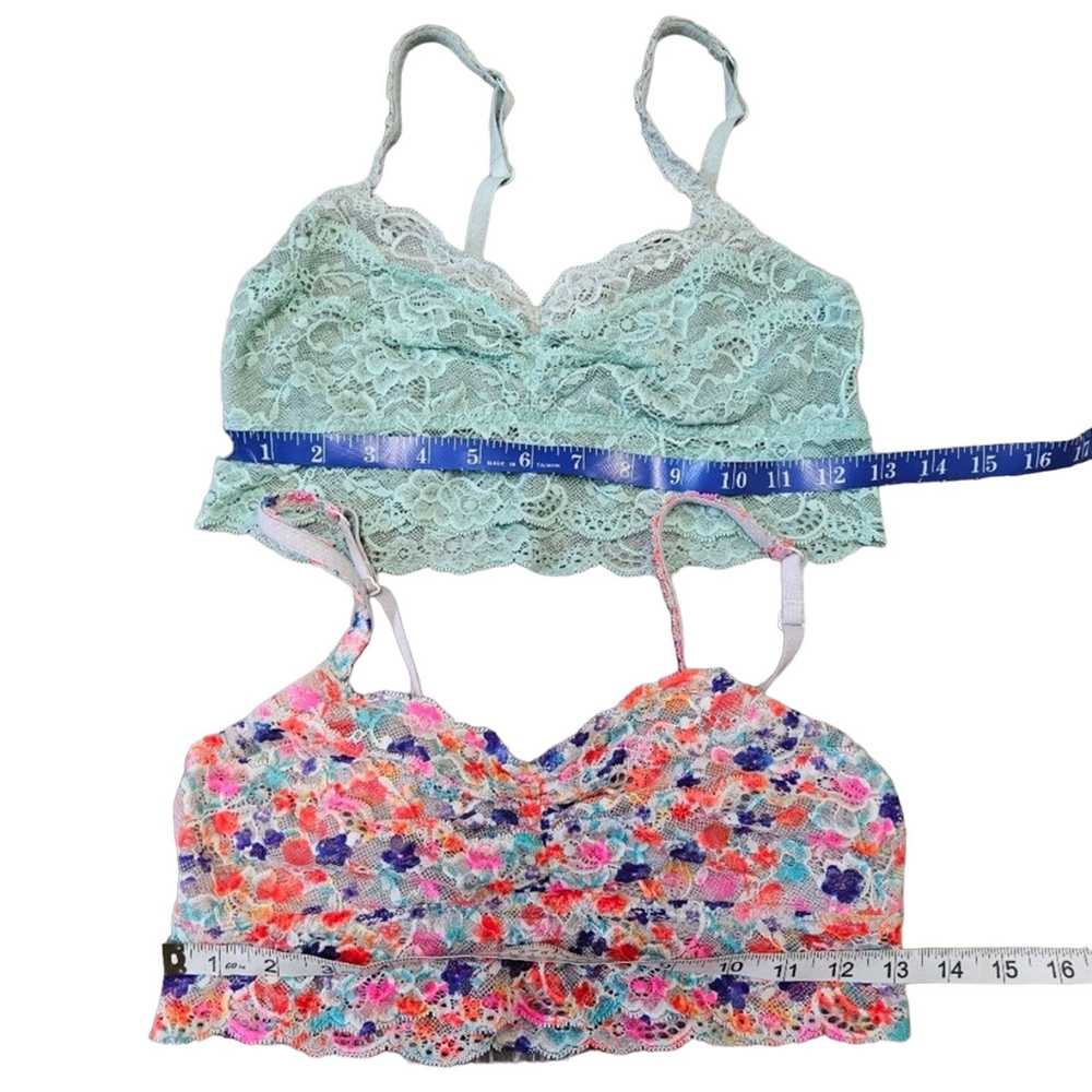 Victoria's Secret 2 VICTORIAS SECRET PINK Lace Wh… - image 6