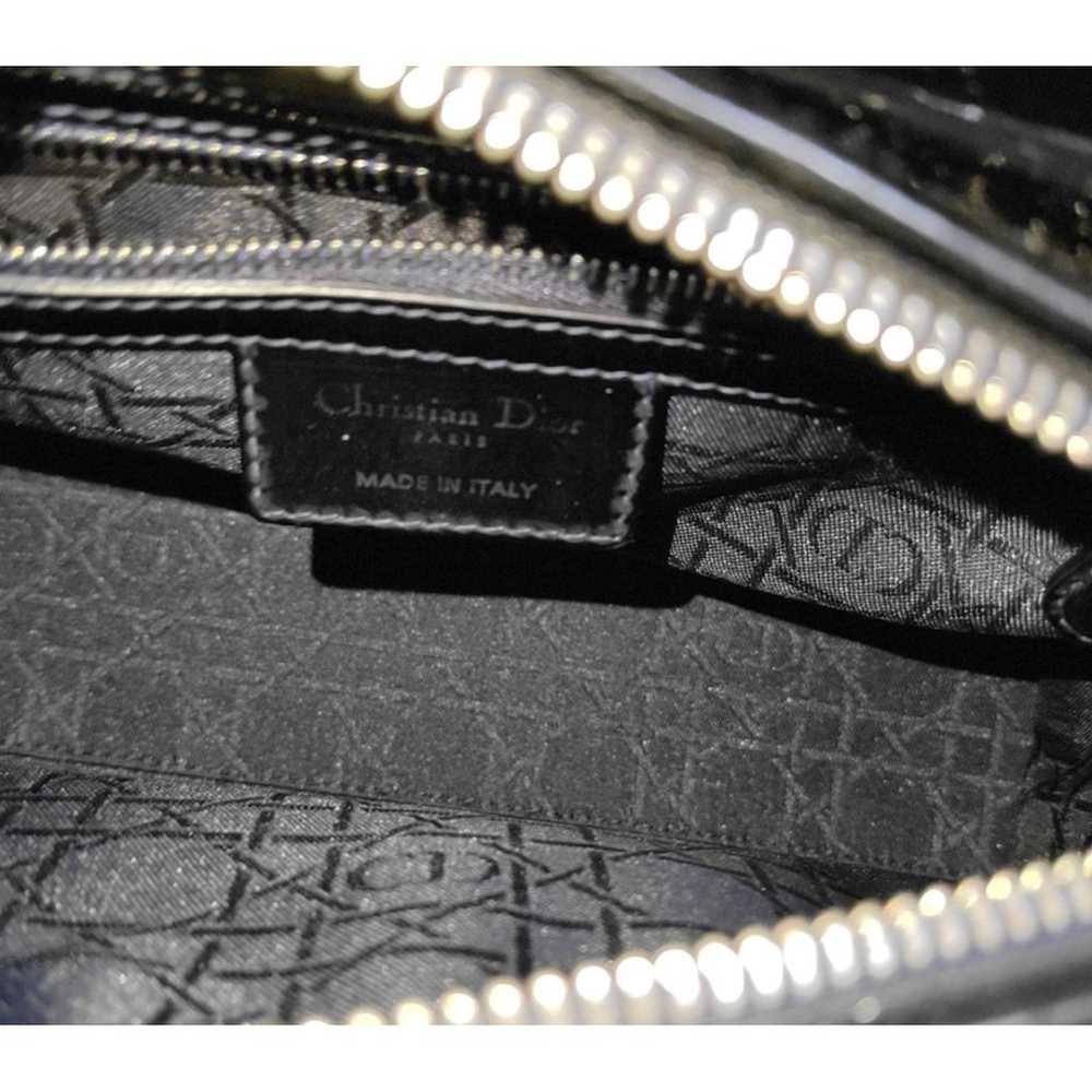 Dior Lady Dior patent leather handbag - image 5