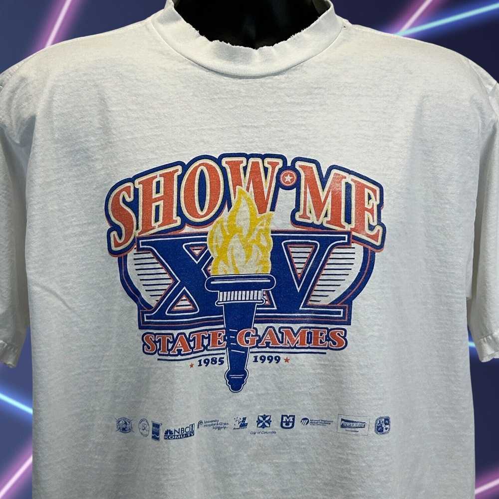 All Sport Vintage Missouri Show Me State Games T … - image 1