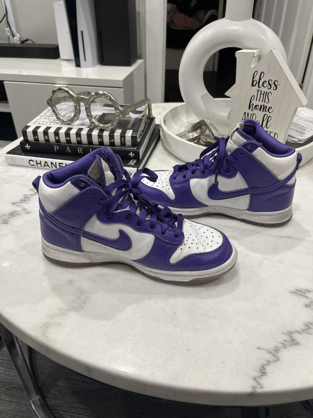 Nike Dunk High Varsity Purple - image 2