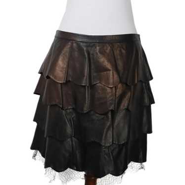 Valentino Garavani Leather skirt