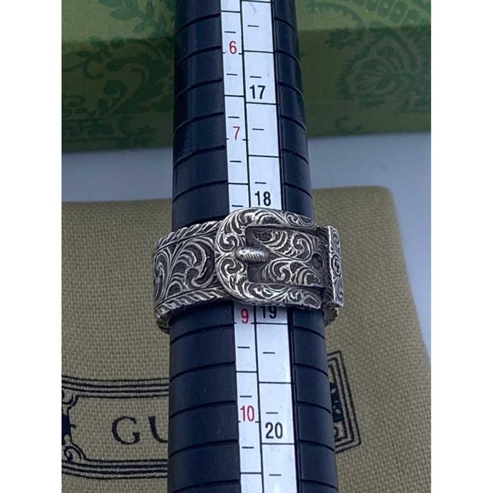 Gucci Silver ring - image 10