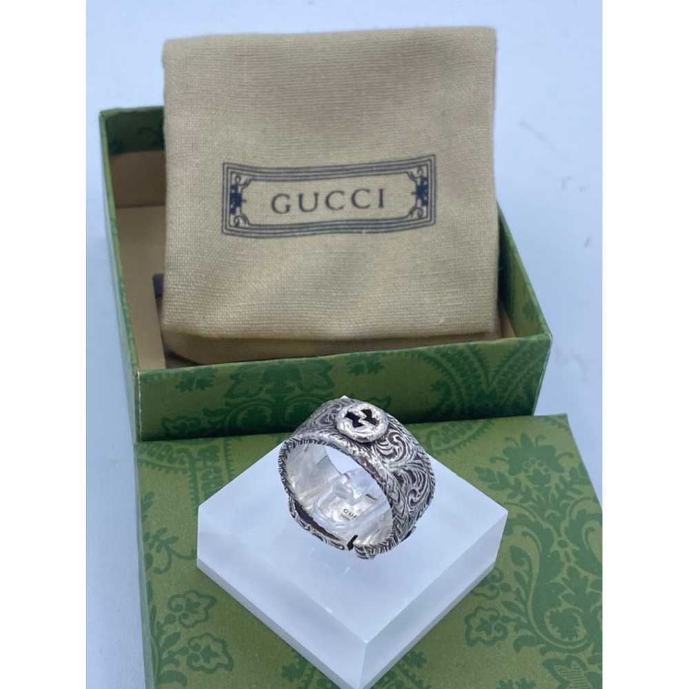 Gucci Silver ring - image 2