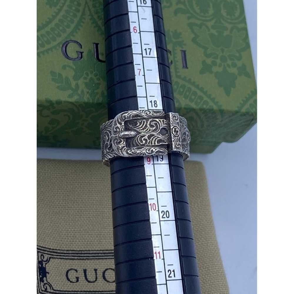 Gucci Silver ring - image 5