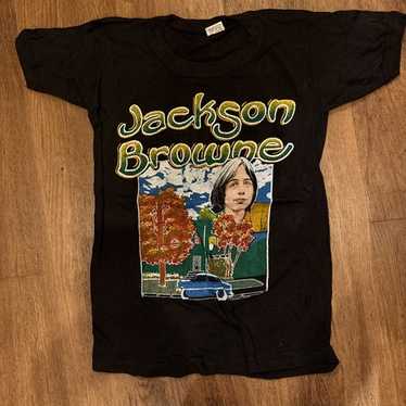 Jackson Browne Neil Young 他Verde シャツ Jackson Browne Neil young Lindley 他 Tシャツ - メルカリ
