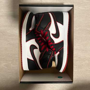 Jordan Brand Black and Red Nike Jordan 1 Bloodline - image 1