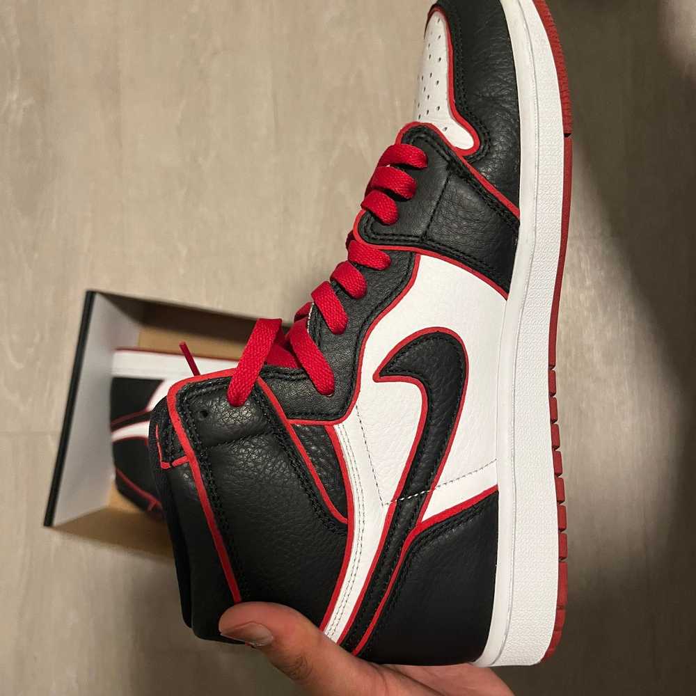 Jordan Brand Black and Red Nike Jordan 1 Bloodline - image 2