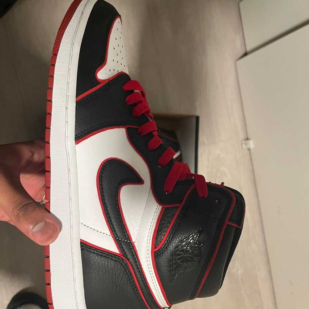 Jordan Brand Black and Red Nike Jordan 1 Bloodline - image 3