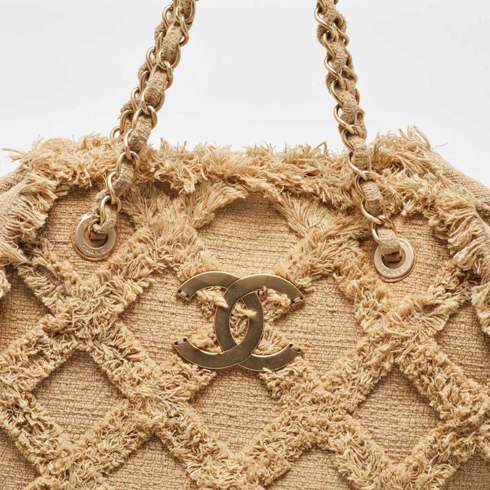 Chanel Tweed tote - image 4