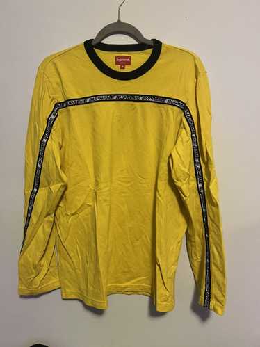 Supreme printed stripe pique - Gem