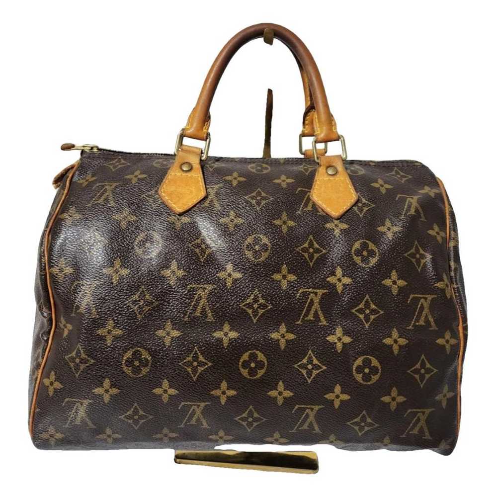 Louis Vuitton Speedy leather handbag - image 1