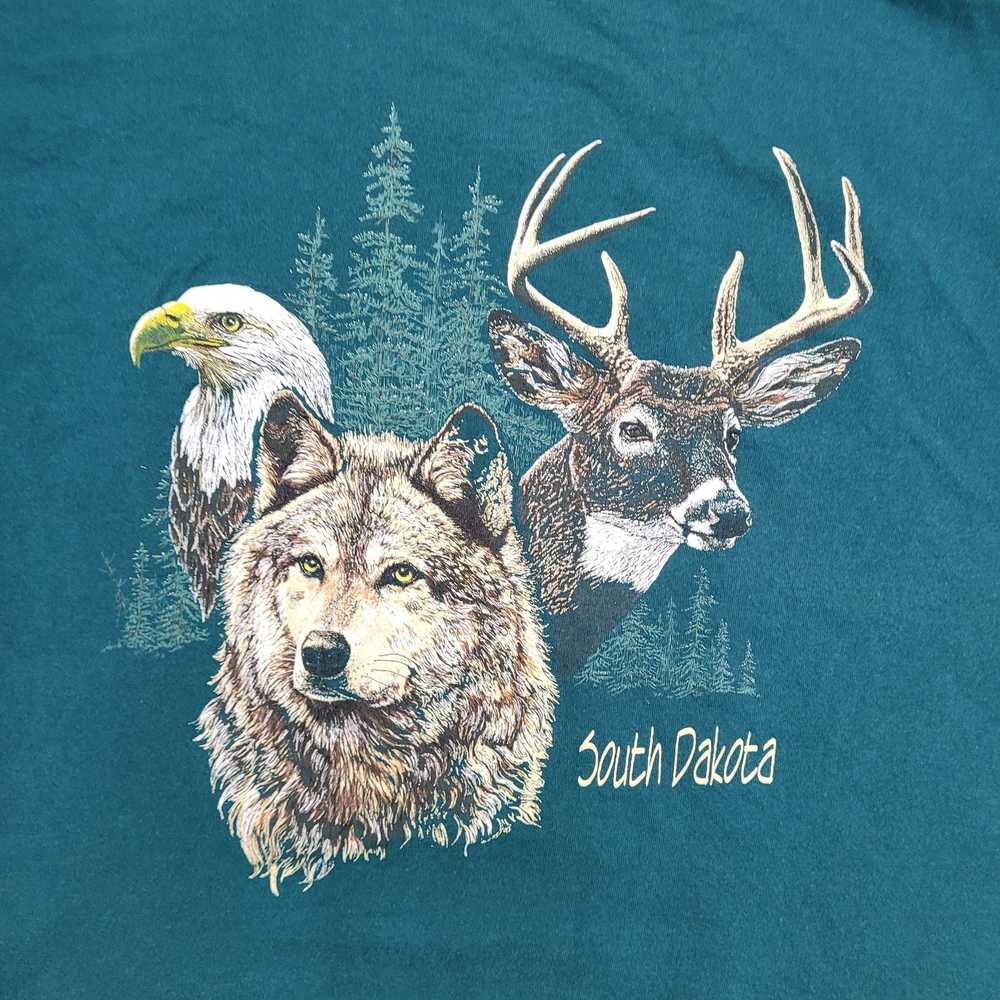 Other Vintage 1993 South-Dakota Animal Shirt XL 2… - image 12