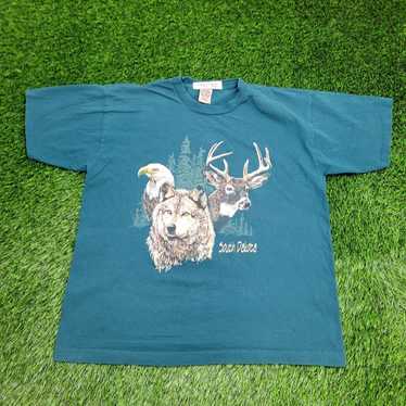 Other Vintage 1993 South-Dakota Animal Shirt XL 2… - image 1