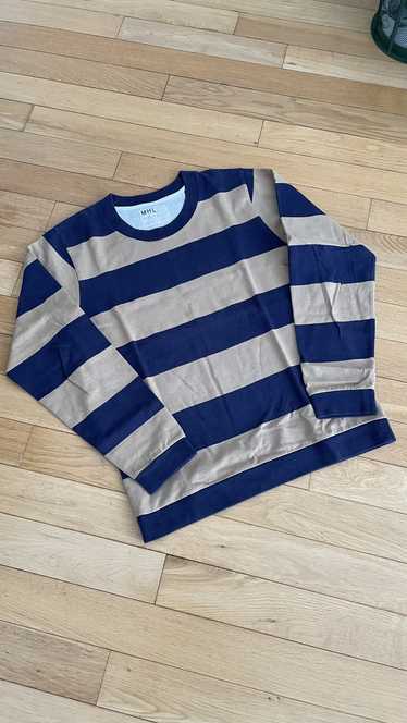 Margaret Howell MHL Horizontal Stripe Sweatshirt M