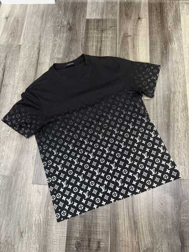 Louis Vuitton Black LV monogram Tee