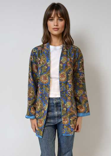 Etro Floral Silk Kimono