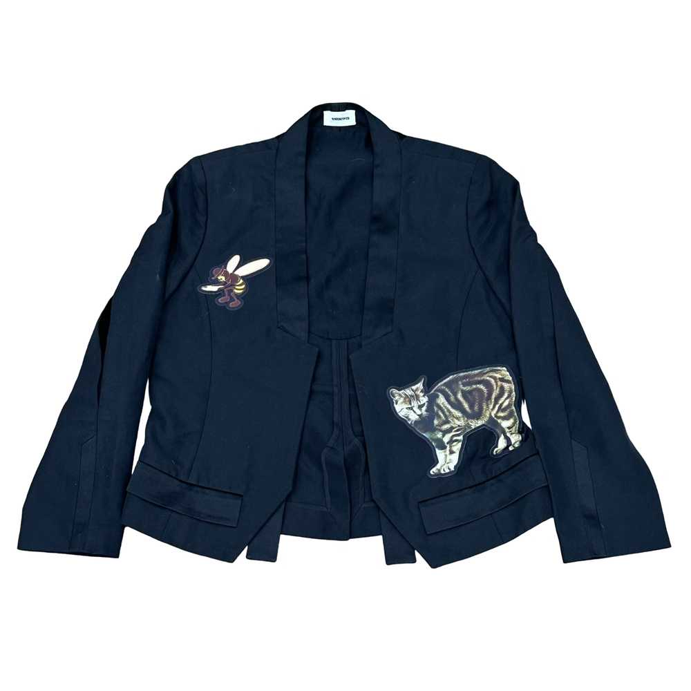 Undercover Cat/Bee Appliqué Blazer Sz XS - image 1