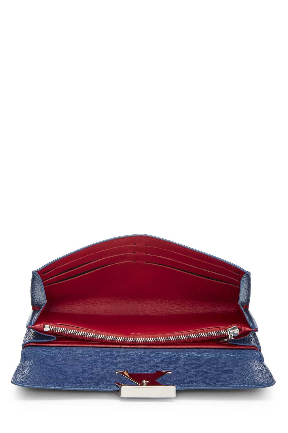 Blue Taurillon Capucines Wallet Send in SMS Send … - image 4