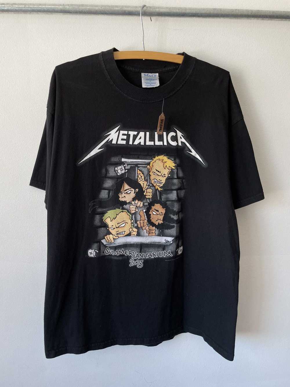 Metallica × Tour Tee × Vintage Vintage 2003 Metal… - image 1