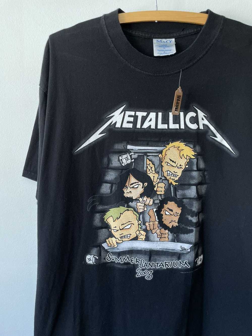 Metallica × Tour Tee × Vintage Vintage 2003 Metal… - image 2