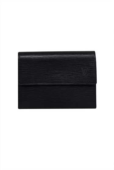 Louis Vuitton - Black Epi Leather Tri-Fold Wallet - image 1