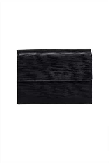 Louis Vuitton - Black Epi Leather Tri-Fold Wallet