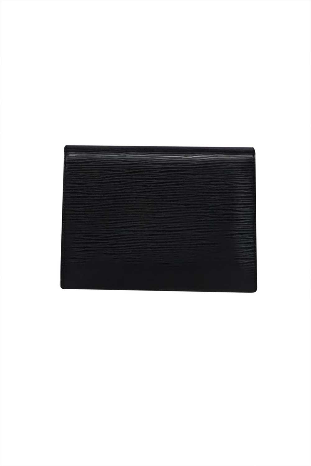 Louis Vuitton - Black Epi Leather Tri-Fold Wallet - image 3