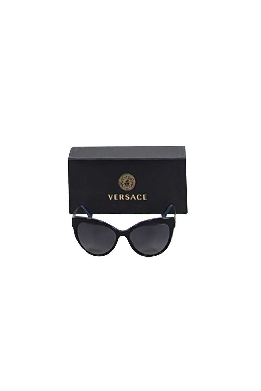 Versace - Black Cat Eye Sunglasses - image 2