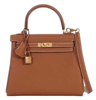 Managed by hewi Hermès Kelly 25 cm Togo Gold Gold 