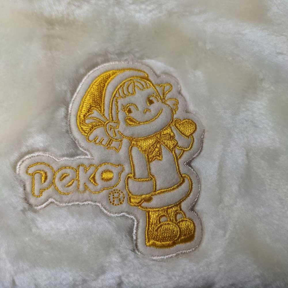 Fujiya Peko-chan Fur Material Deco Embroidery Pou… - image 4