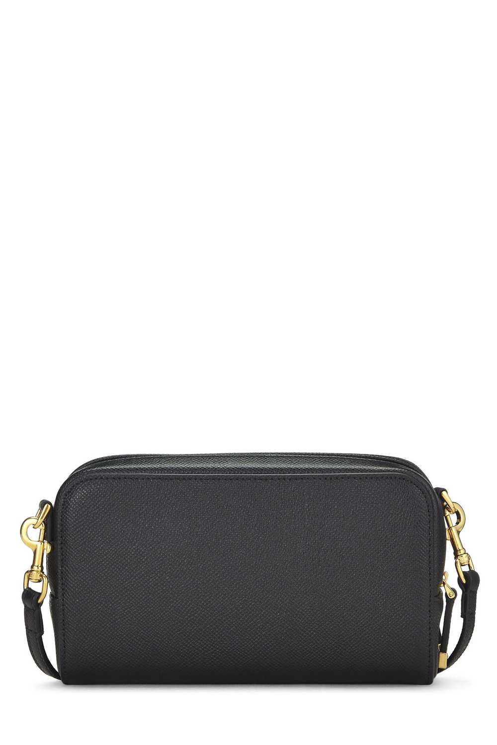 Black Calfskin Caro Double Pouch Crossbody Send i… - image 4