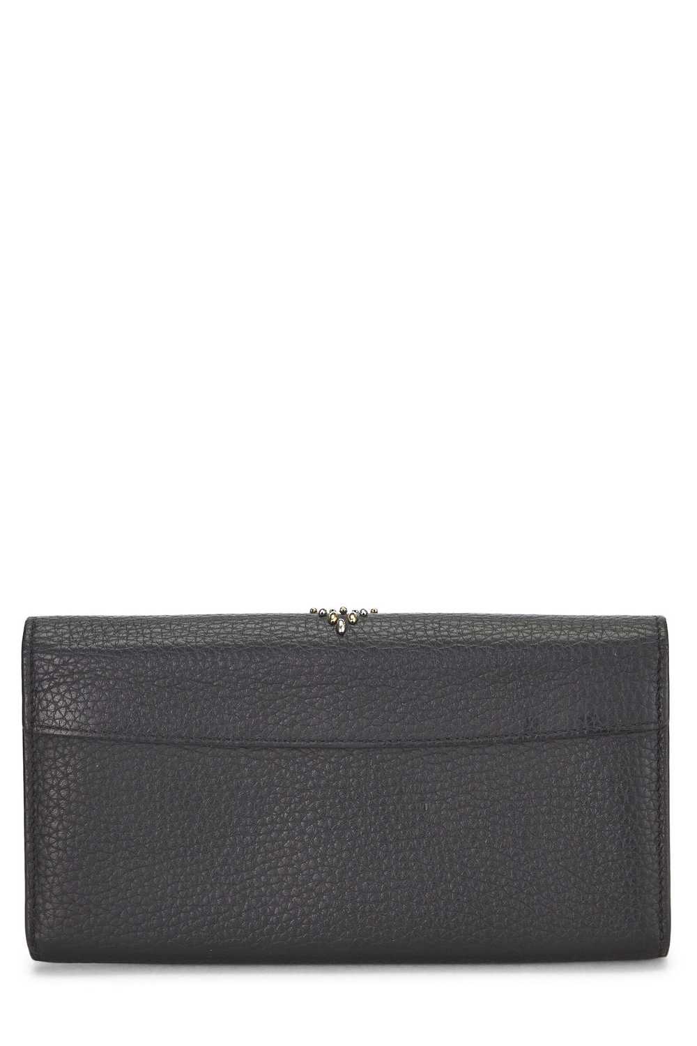 Black Taurillon Leather Capucines Wallet Send in … - image 3