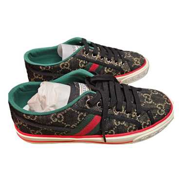 Gucci Cloth lace ups