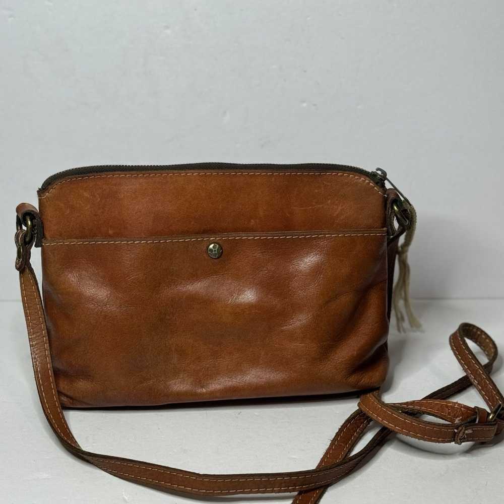 Patricia Nash Torri Tooled Brown Italian Leather … - image 3