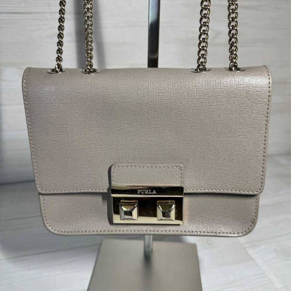 FURLA Metropolis Chain Bag Shoulder Bag Brand - image 2