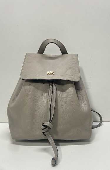 Michael Kors Pebble Leather Junie Medium Backpack 