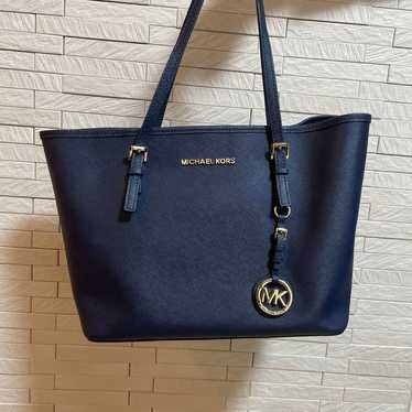 MICHAEL KORS Navy Shoulder Bag