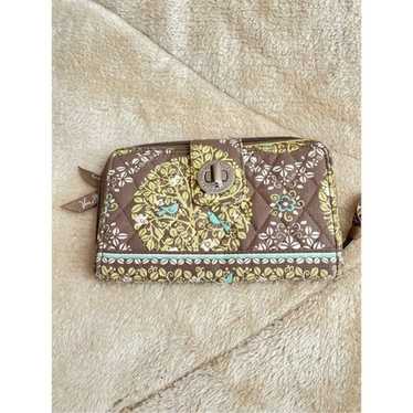 Coach Women's Small Corner Zip Wristlet in Signat… - image 1