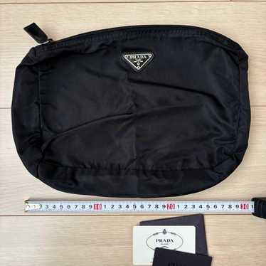 PRADA Nylon Pouch Black