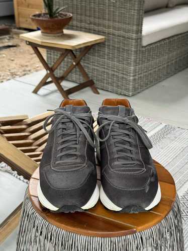 Viberg Viberg CFS Smoke Kudu Smooth Sneakers - image 1