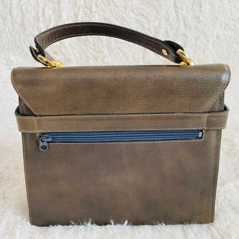 【Like New】PARIS Genuine Leather 2-way Handbag Sho… - image 2