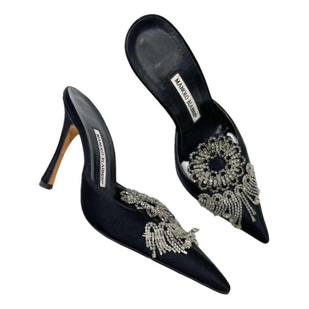 Manolo Blahnik Cloth heels - image 1