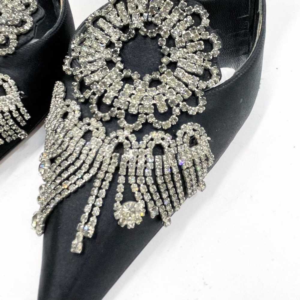 Manolo Blahnik Cloth heels - image 6